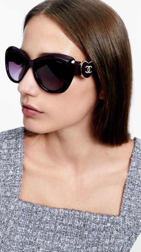 how much is chanel sunglasses|Chanel sunglasses with clear sides.